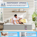 6V-Sermmoo 12 Inch California King Memory Foam Mattress for Back Pain, Cooling Gel Mattress Bed in a Box, Medium Firm,Pressure Relief,Motion Isolation, Edge Support,CertiPUR-US,72"*84"*12" 6V-Sermmoo
