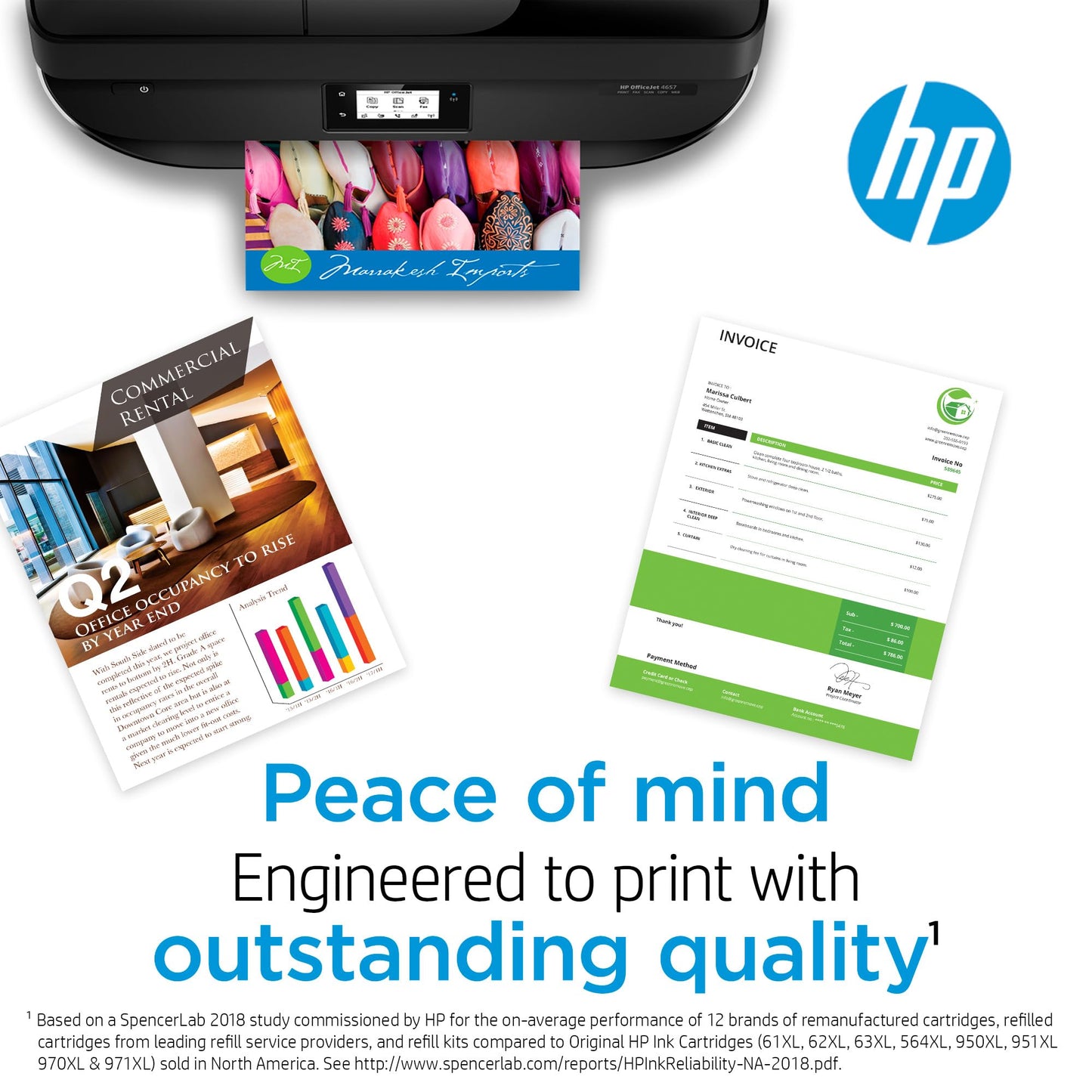 HP 65 Black/Tri-color Ink Cartridges (2-pack) | Works with HP AMP 100 Series, HP DeskJet 2600, 3700 Series, HP ENVY 5000 Series | Eligible for Instant Ink | T0A36AN