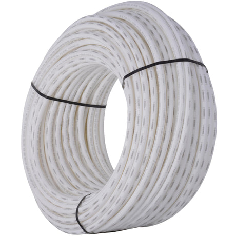 SharkBite 3/4 Inch x 500 Feet White PEX-B, PEX Pipe Flexible Water Tubing for Plumbing, U870W500 SharkBite