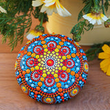 Weysat Mandala Rock Painting Kit Mandala Dotting Tools Kit Include Large Wooden Rocks Stencils Dot Tools Palettes Acrylic Paints Brush Bags for Adults Art DIY Crafts Gift Home Decor Supplies Weysat