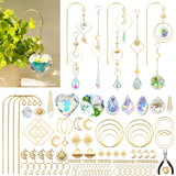 DIY Sun Catcher Kits for Adults, 260 pcs Crystal Suncatchers Making Suppliers for Garden Plant Windows Hanging Art and Crafts for Women Valentines Mother's Day Birthday Gifts Home Decor HYBEADS