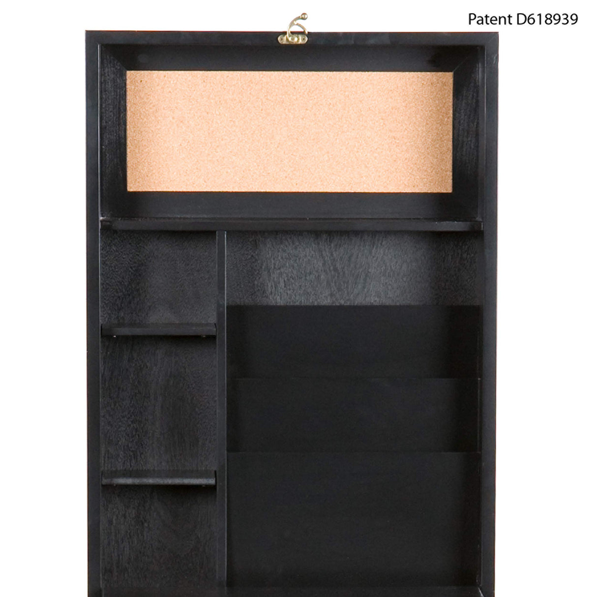 SEI Furniture Convertible Desk, 32.00 in. H x 22.00 in. W x 6.00 in. D, Black SEI Furniture