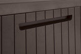 Keter City Outdoor Plastic Storage Box Garden Furniture 57.8 x 44 x 54.8 cm - Brown Keter