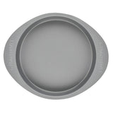 Farberware Nonstick Bakeware Baking Pan / Nonstick Cake Pan, Round - 9 Inch, Gray, 1 Count (Pack of 1) Farberware
