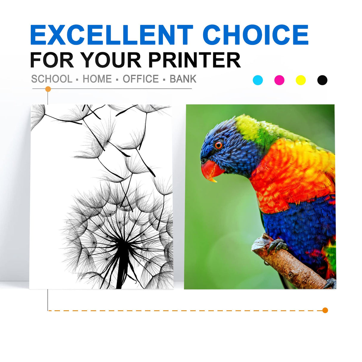 Valinkso 212XL Ink Cartridges High Capacity Black & Standard Color Combo Pack Remanufactured for Epson 212 Ink Cartridges Compatible with Epson Workforce WF-2830, WF-2850, Expression XP-4100, XP-4105 Valinkso