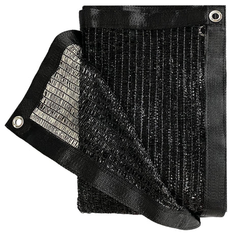 Garden expert 50% Black Shade Cloth 10x15FT Taped Edge with Grommets Sun Net Mesh for Garden Patio Backyard UV-Resistant Garden expert