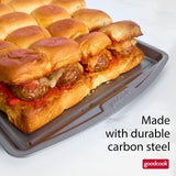 GoodCook Nonstick Steel Baking Sheet, 11" x 17", Gray GoodCook