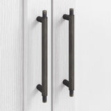 Bush Furniture Key West Small Storage Cabinet with Doors and Shelves in Pure White Oak, 2 Door Accent Chest for Home Office, Living Room, Entryway Bush Business Furniture