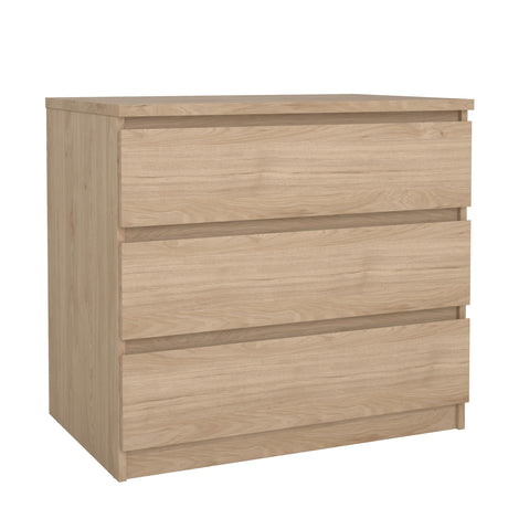 Tvilum Scottsdale 3 Drawer Chest in Jackson Hickory Tvilum