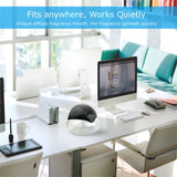 Sirena Twister Air Purifier (Black) - Water Filter Air Washer For Home and Office - Essential Oil Aroma Diffuser With LED Night light - Small Air Cleaner For Smoke and Pets Sirena