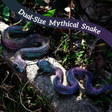 LET'S RESIN 2Pcs Snake Resin Molds, Flexible 3D Snake Silicone Molds(Large & Small), Effortless Demolding Animal Epoxy Molds for DIY Art, Home Decor, Serpent Lovers Gifts LET'S RESIN