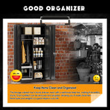 Greenvelly Metal Storage Cabinet with Lock Door,72" Locking Steel Storage Wardrobe Cabinet,Employees Locker Closet Clothing Coat Steel Wardrobe Cabinet with Hanging Rod for Garage,Home Office,Gym Greenvelly