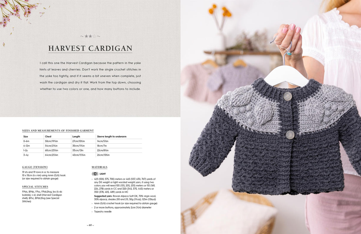 Timeless Textured Baby Crochet: 20 heirloom crochet patterns for babies and toddlers David & Charles