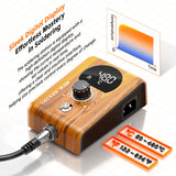 90W Digital display soldering station, stable knob control, independent switch power supply, tin wire, tin absorber, anti-static tweezers, 5 soldering iron tips, handle fixed bracket MEAKEST