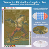 FORLAND Frog Diamond Painting Kits for Adults Beginners - 5D DIY Funny Full Drill Diamond Kits Painting Crafts for Home Wall Decor, Diamond Art Kits,12x16inch FORLAND