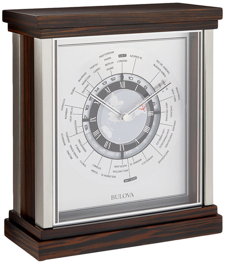 Bulova B2258 Wyndmere World Time Clock Bulova