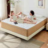 Niqooia Full Size Mattress, 12 inch Memory Foam Mattress Medium Firm Mattress, Fiberglass Free, CertiPUR-US Certified Safe Materials, 7 Zon Pocket Springs, Full Mattress in a Box Niqooia