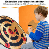 WIn SPORTS Toy Foam Axe Throwing Game - Indoor Outdoor Target Game,includes Two Foam Axes, One 26” Easy Fold Target and A Carry Bag WIn SPORTS