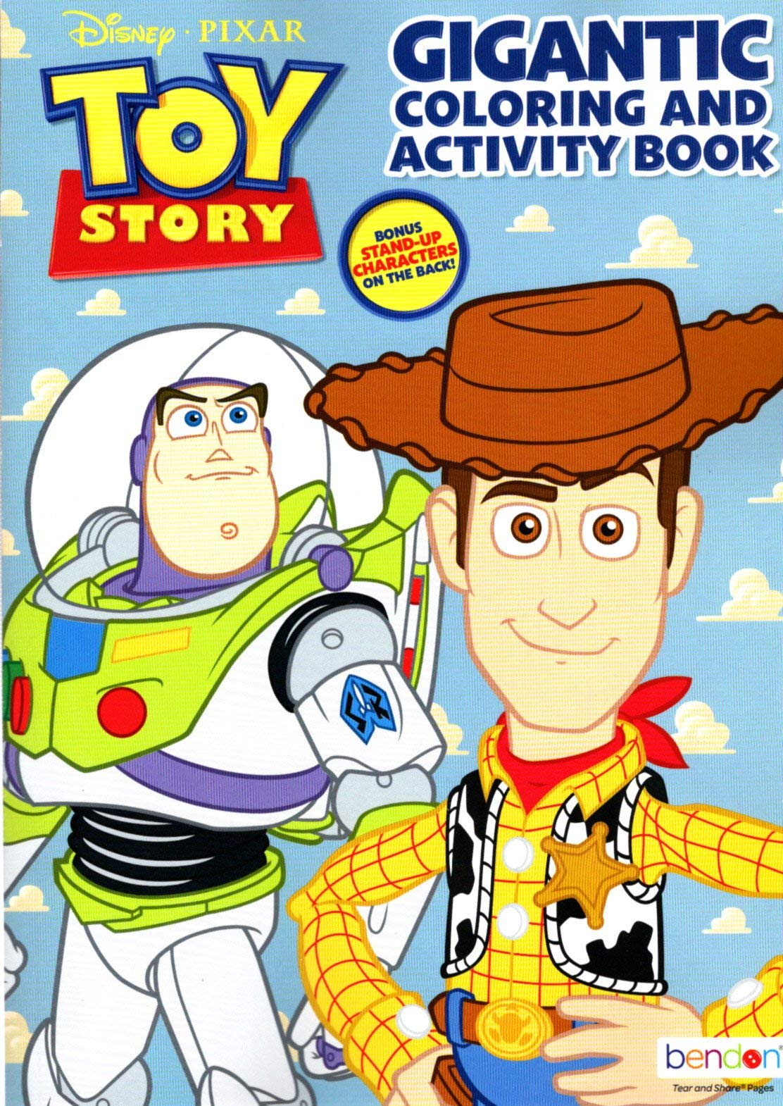 Pixar Disney Toy Story - Gigantic Coloring & Activity Book - 120 Pages Disney