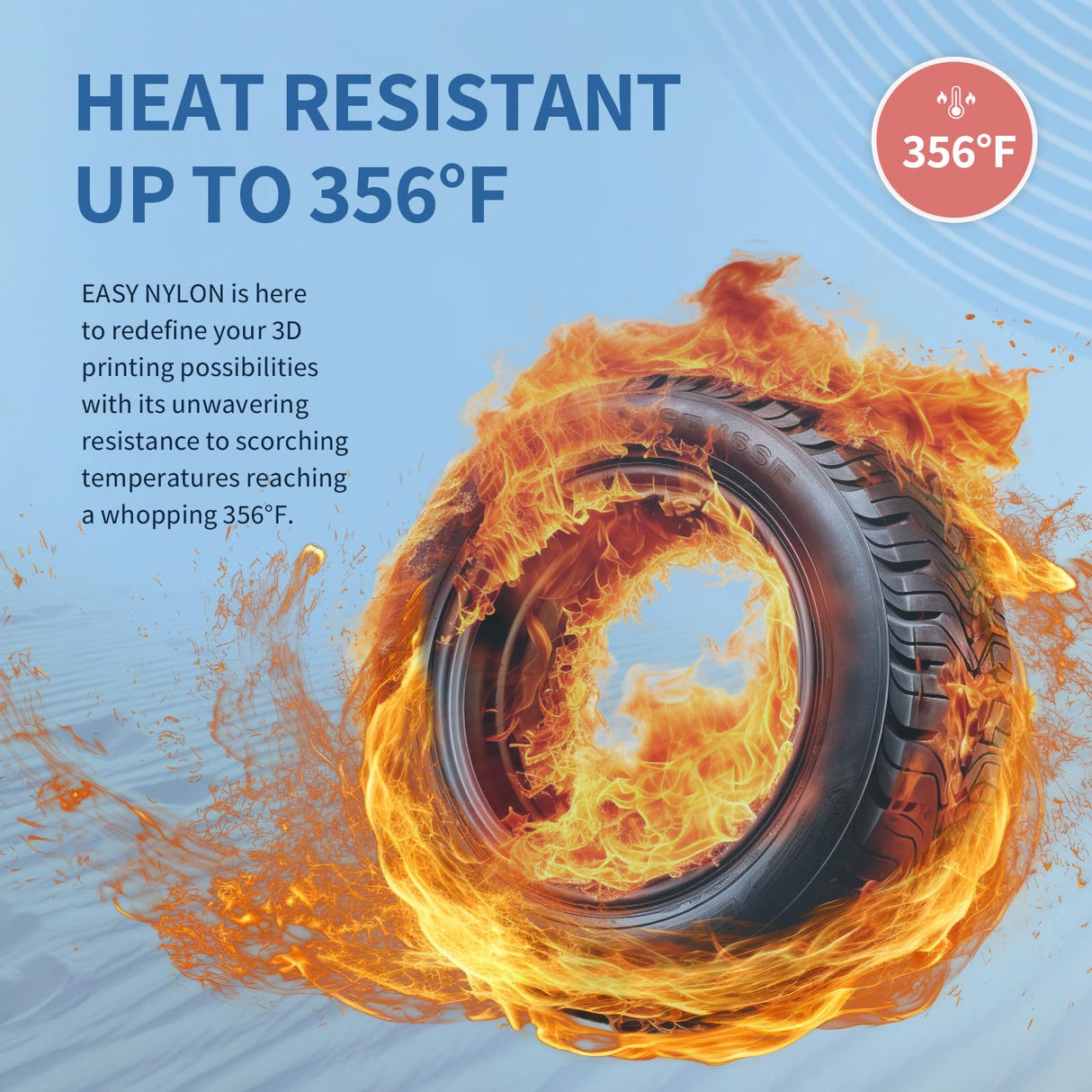 OVERTURE Nylon Filament 1.75mm 3D Printer Filament, Polyamide (PA) 1kg Spool (2.2lbs), Dimensional Accuracy +/- 0.02 mm, Fit Most FDM Printer (Black) OVERTURE