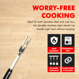 Chef Craft Select Meat Cooking Fork, 13 inch, Stainless Steel Chef Craft