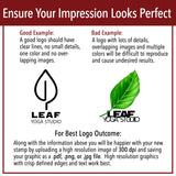 Personalized Rubber Hand Stamp, Wood Handle with Custom Logo | Multiple Size Options Available | Upload Your Own Logo (1"x1") 904 Custom