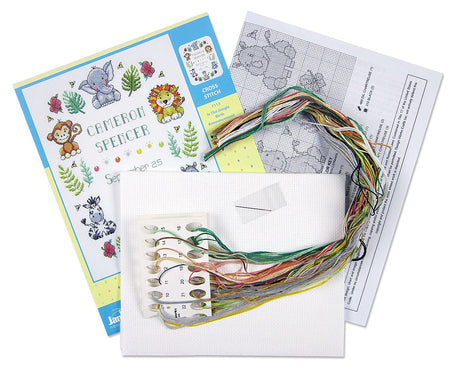 Counted Cross Stitch in Jungle DesignWorks Ink