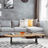 Likapop 16" Metal Bench, Desk and Coffee Table Legs, Heavy Duty Furniture Legs, Black End Table Legs, DIY Legs (H16" x W11.8", Set of 2) Likapop