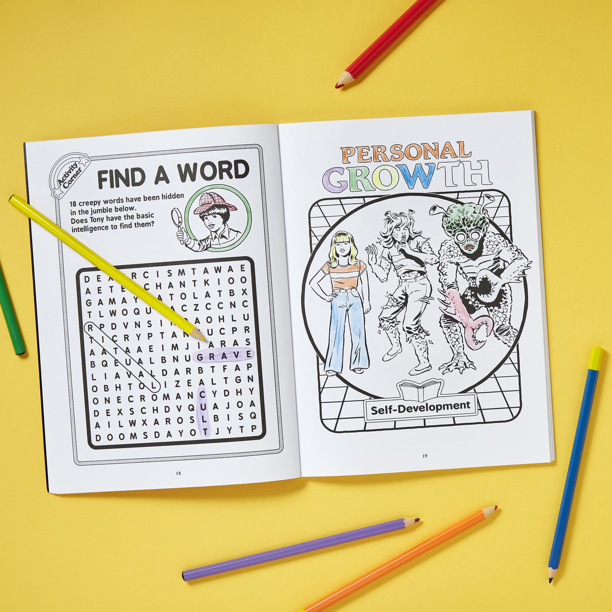 Let's Summon Demons: A Creepy Coloring and Activity Book Chronicle Books