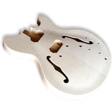 BexGears DIY SES Style Electric Guitar Kits Basswood with AAA Flamed Maple Top Body Maple neck You Build The Guitar BexGears