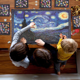 Pllieay 1000 Pieces Jigsaw Puzzle Board with 6 Drawers and Cover, 30"x22" Felt Jigsaw Puzzle Table for Adults, Portable Puzzle Organizer & Storage System, Puzzle Accessories Birthday Gift Pllieay