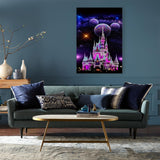 LumiCraft Starry Castle Diamond Art Kits for Adults, Cartoon Diamond Painting Kits, 5D Full Drill Crystal Rhinestones Art Kits for Beginner Home Wall Decor 12x16in LumiCraft