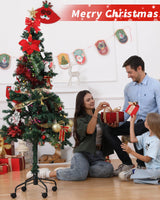 Christmas Tree Stands for Artificial Trees, Artificial Christmas Tree Stand with Wheels,Rolling Christmas Tree Base for 3 Ft to 6 Ft Artificial Christmas Trees, fits 0.5-1.25 Inch Tree Pole, Green BakCover