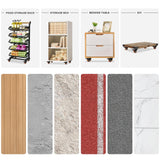 Caster Wheels, Heavy Duty 4 Inch Casters Set of 4, Locking Swivel Casters Wheels for Cart, Furniture and Workbench, Orange EGOFIX