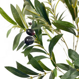 Christopher Knight Home 313747 Artificial Olive Tree, 6' x 2', Green Christopher Knight Home