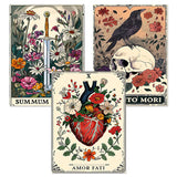 Fairyland JinWenn Diamond Art Kits for Adults Beginner, 3 Pack Tarot DIY Diamond Painting Kits 5D Diamond Dots Gem Art Crafts with Tools,Round Full Drill Crafts for Home Wall Decor&Gift-12x16inch Fairyland JinWenn