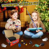 Heyzeibo Magic Kit for Kids - Magic Tricks Games Toy for Girls & Boys, Magician Pretend Play Dress Up Set with Magic Props & More Magic Tricks, Instruction Manual, for Beginners Toddlers Heyzeibo