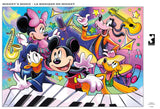 Buffalo Games - Silver Select - Disney - Mickey's Music - 500 Piece Jigsaw Puzzle for Adults -Challenging Puzzle Perfect for Game Nights - Finished Size is 21.25 x 15.00 Buffalo Games