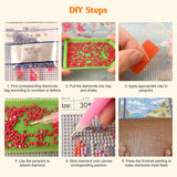 MISCER Fishing Diamond Art Kits for Adults, Fisherman Diamond Painting Kits for Beginners, 5D Full Drill Round Paint with Diamonds Pictures, Gem Art Painting DIY Crafts Kit Decor 12x16inch MISCER