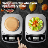 GRAM PRES Food Kitchen Scale Digital Weight Grams and Oz，Professional Small Digital Kitchen Food Scales 3kg/0.1g for Weight Loss GRAM PRES