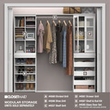 ClosetMaid Modular Storage Shelf Unit with 3 Shelves, White ClosetMaid