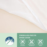 EGOHOME Full Mattress for Kids, 6 Inch Green Tea Gel Cooling Memory Foam Bunk Bed Mattress in a Box, Made in USA CertiPUR-US Certified, Medium Firm Trundle Mattress, White MLILY