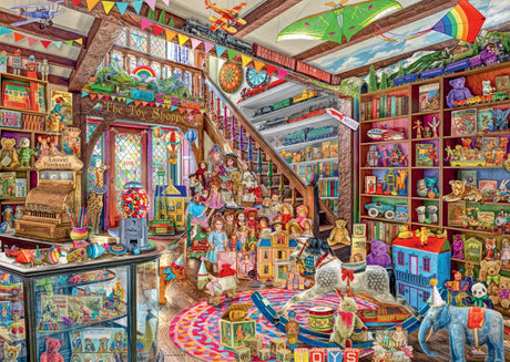 Ravensburger The Fantasy Toy Shop 1000 Piece Jigsaw Puzzle for Adults | Unique, Pieces | Anti-Glare Surface | FSC Certified, Eco-Friendly | Amazon Exclusive Ravensburger
