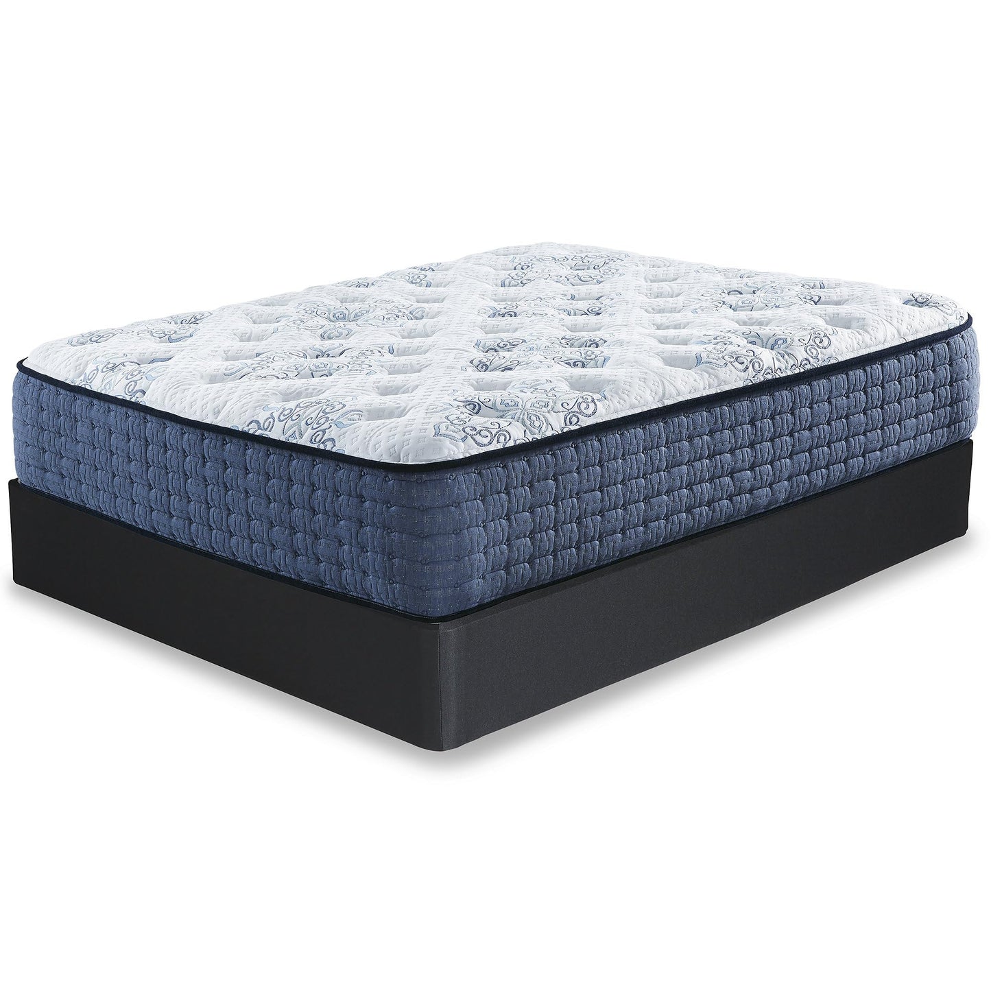 Signature Design by Ashley 10" Mattress Box Spring with Metal Foundation, California King, Black