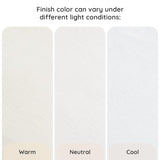 Grain & Grove Bear Twin Over Twin Bunk Bed, Low Bunk Bed Frame for Kids, Bunk with Ladder, Guardrail, and Slats, No Box Spring Required, Brushed White Grain & Grove