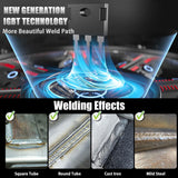 HGNVGZ Stick Welder,Portable Welder Machine 110V IGBT Digital Display LCD Upgraded MMA-250A Welding Machine,Hot Start Arc Force Anti-stick Mini Welde (Blue) HGNVGZ