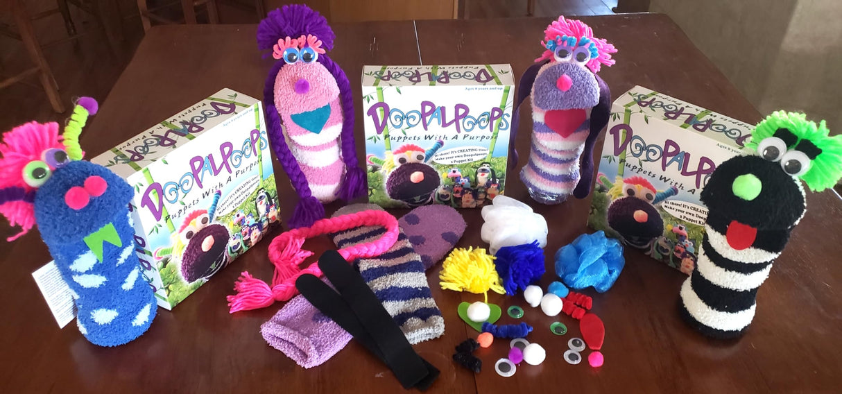 Doopalpoops DIY Sock Puppet Kit Doopalpoops