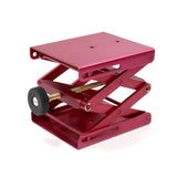 ULAB Scientific Lab Jack, Aluminium Lift Table, Jack Platform 4.8"x5.5" Max. Height up to 9.5", Heavy Duty, ULJ1001 ULAB