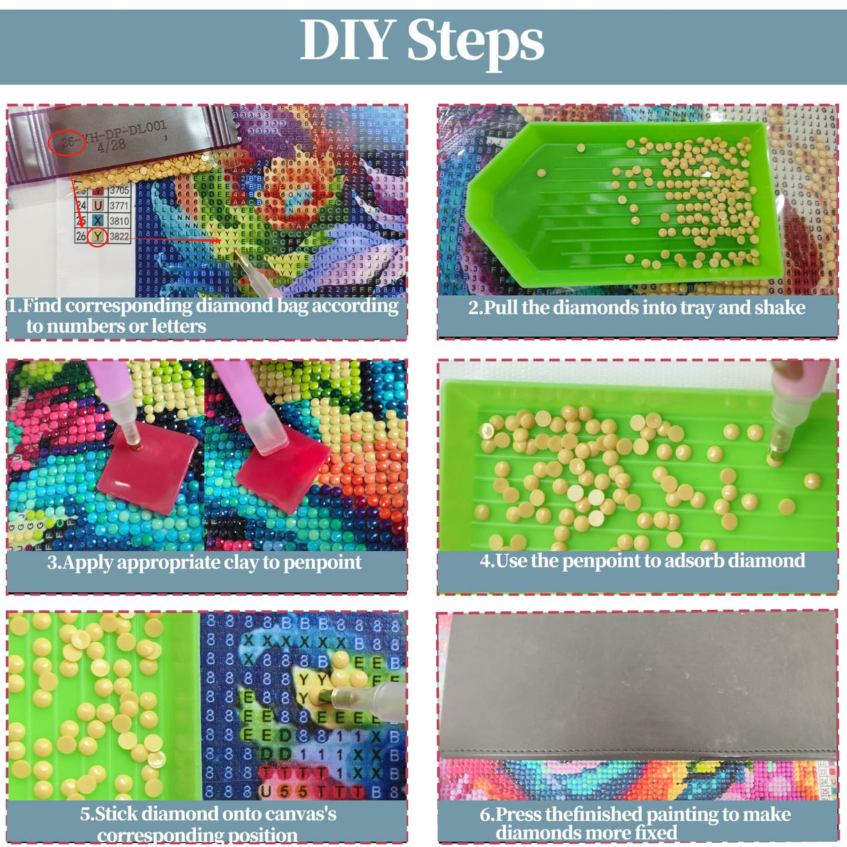 YIYIAH Succulent Diamond Painting Kits for Beginners-Mandala Flower Diamond Art Kits for Adults- Diamond Gem Art Kits Holiday Gifts Home Decor 12x12 inches YIYIAH