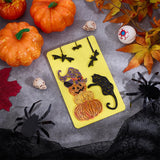 WEBEEDY 20 Sets Halloween Paper Quilling Kit for Adult Beginner 5 Styles Spooky Castle Pumpkin Cross Happy Halloween Greeting Card Making Kit with Instruction Handmade Card for Party Decor WEBEEDY